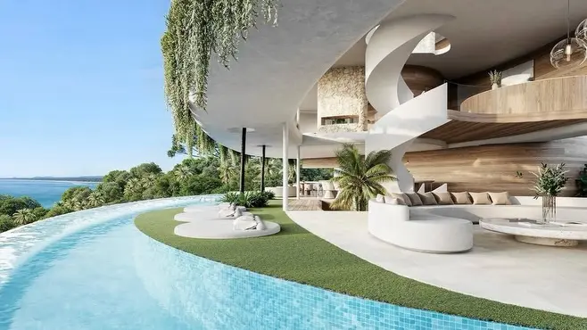 Ultra-Luxury 7-Bedroom Futuristic Triplex - Image 10