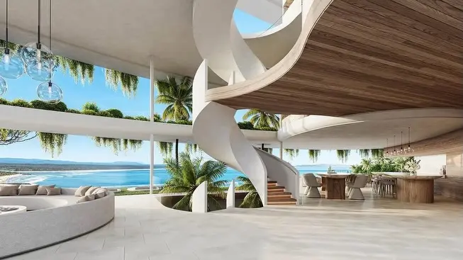 Ultra-Luxury 7-Bedroom Futuristic Triplex - Image 2