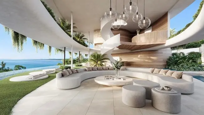 Ultra-Luxury 7-Bedroom Futuristic Triplex - Image 3