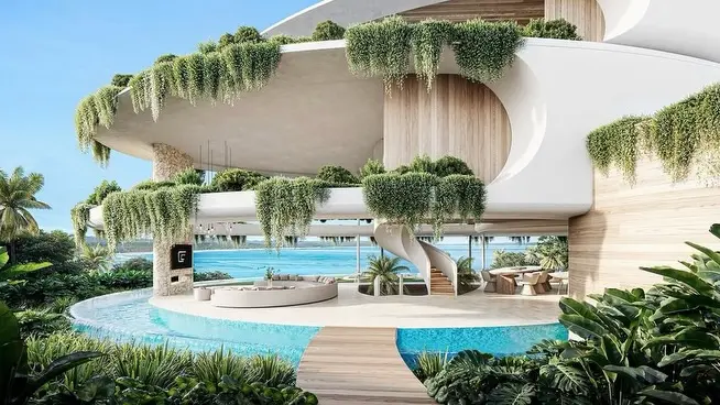 Ultra-Luxury 7-Bedroom Futuristic Triplex - Image 4