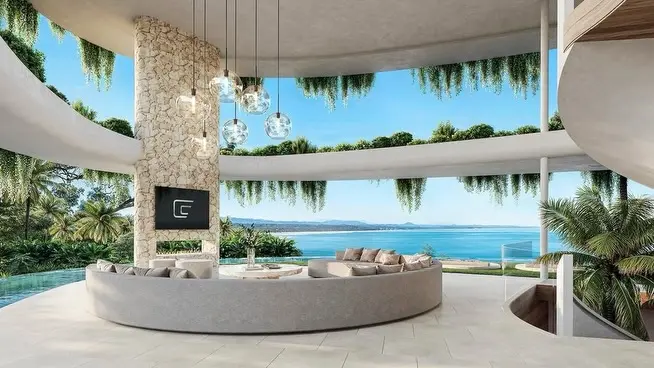 Ultra-Luxury 7-Bedroom Futuristic Triplex - Image 5