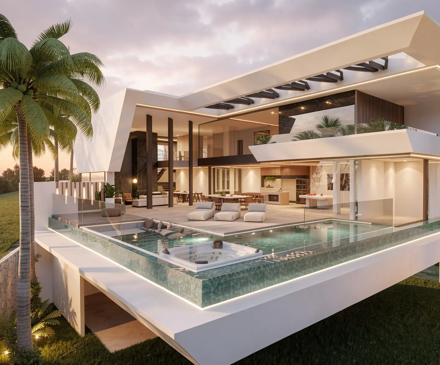 6-Bedroom Futuristic Duplex - Image 2