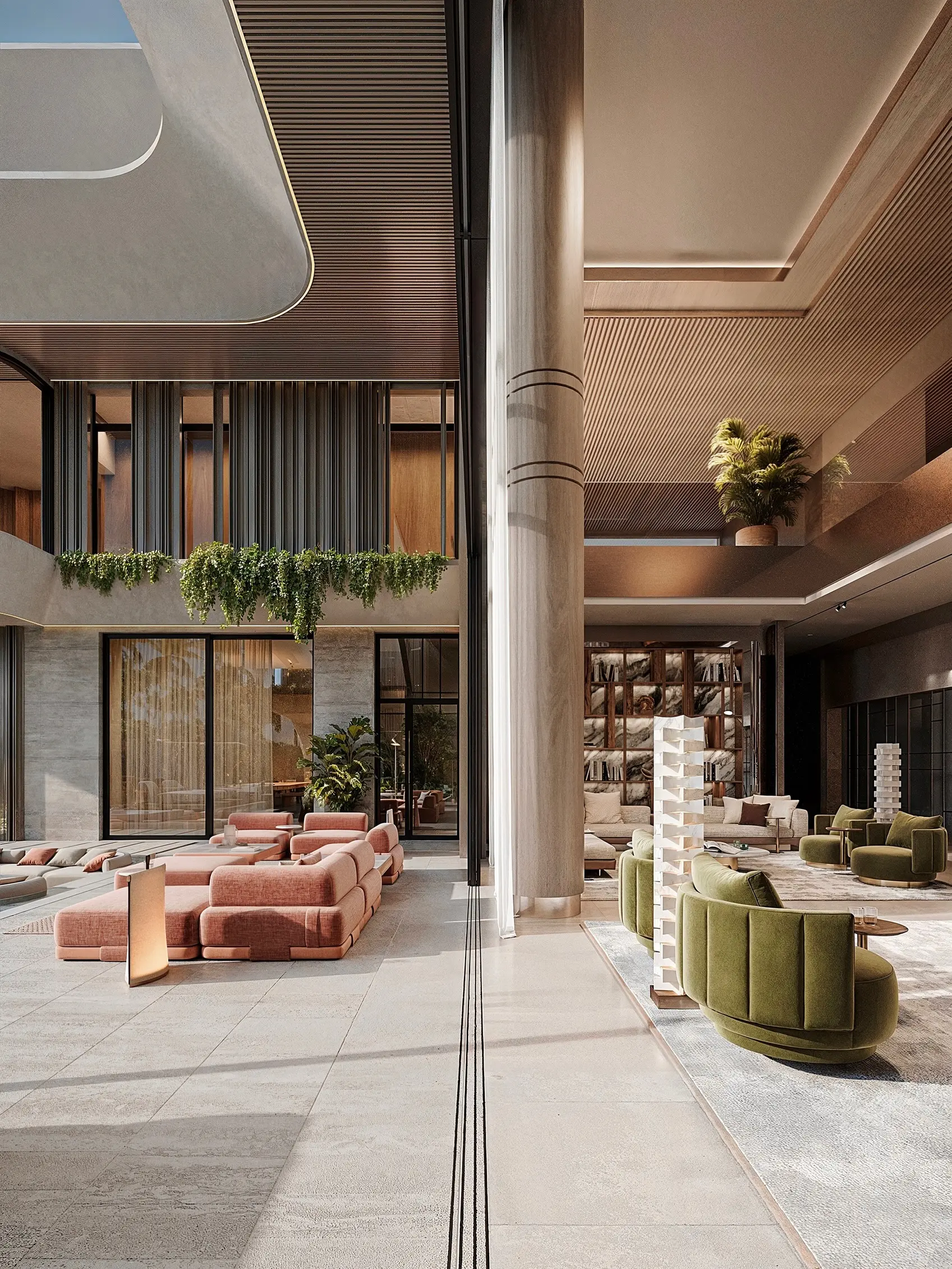 8-Bedroom Executive Triplex featuring Organic Curves & Private Grounds - Image 4