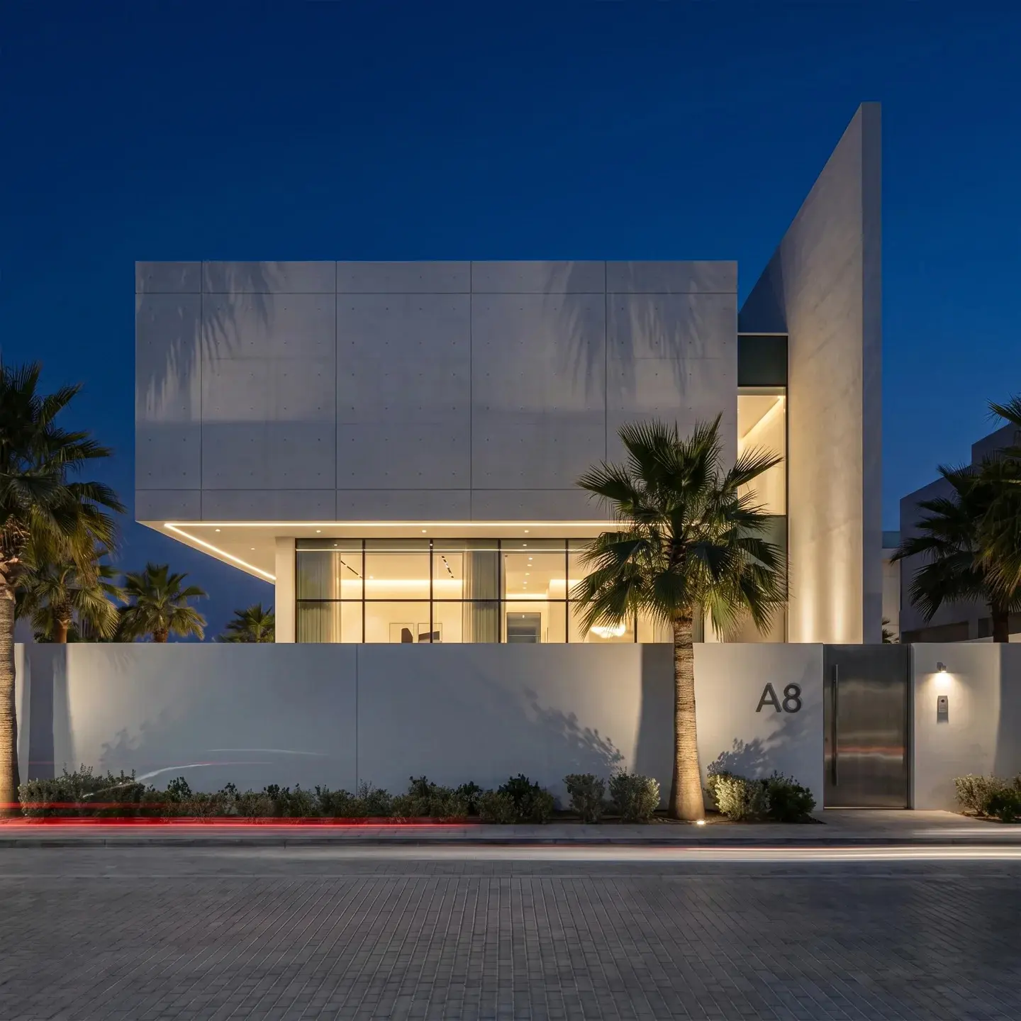 Ultra-Modern 4-Bedroom Cubic Duplex