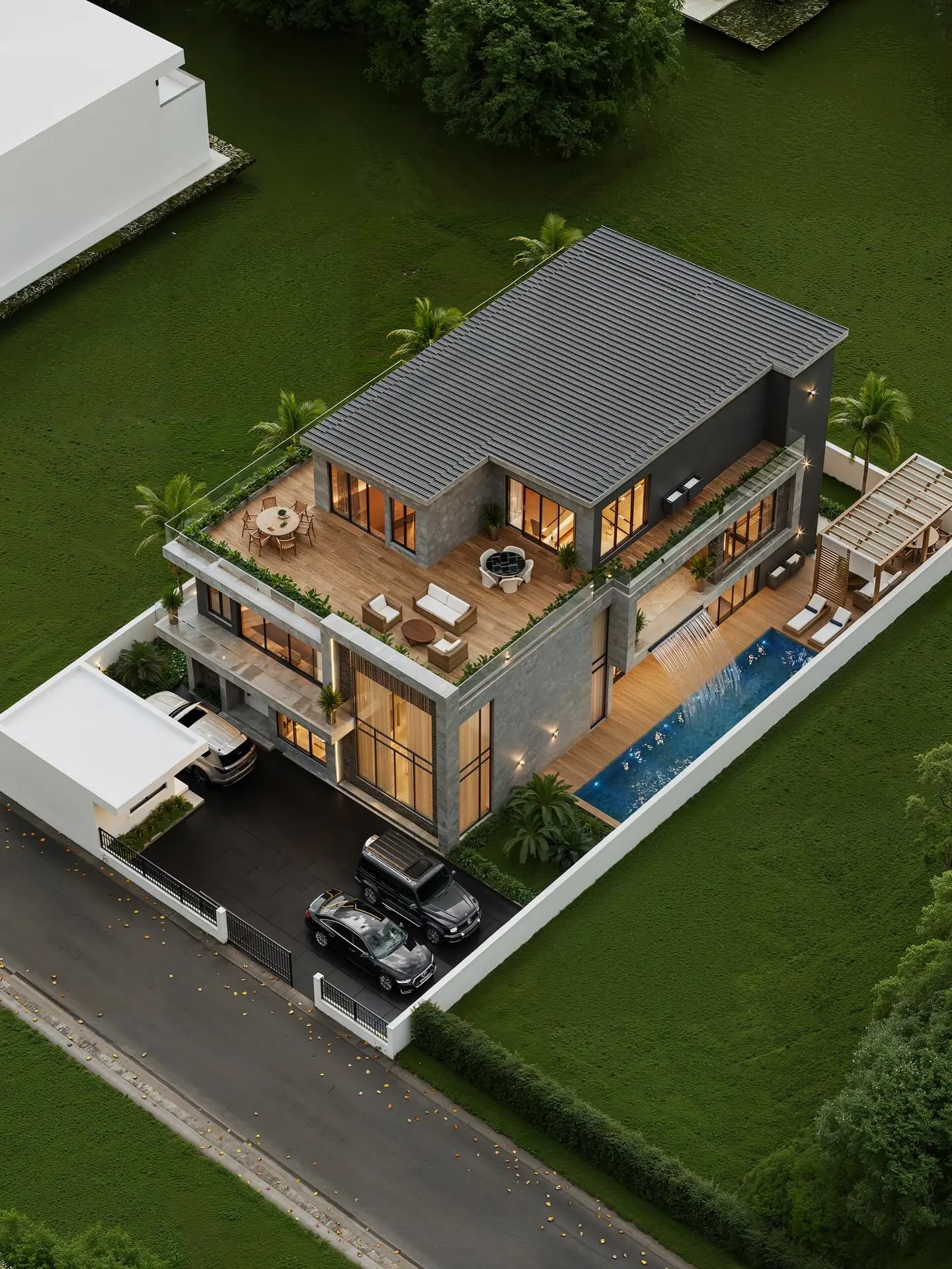 Ultra-Modern 6-Bedroom Triplex Mansion - Image 6
