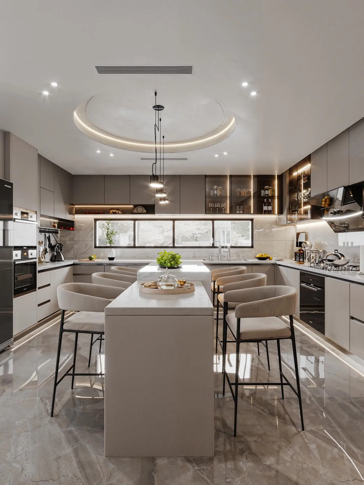 Ultra-Modern 6-Bedroom Triplex Mansion - Image 8