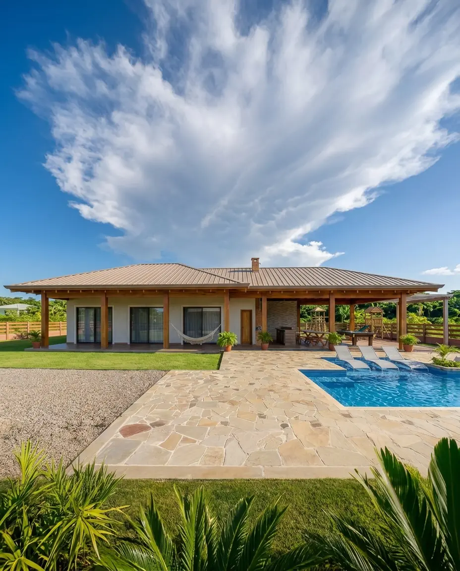 Sustainable 3-Bedroom Eco-Bungalow