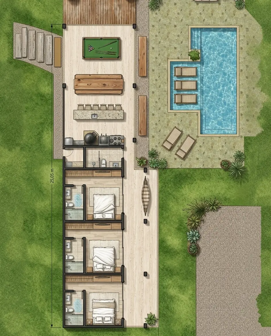 Sustainable 3-Bedroom Eco-Bungalow - Image 9
