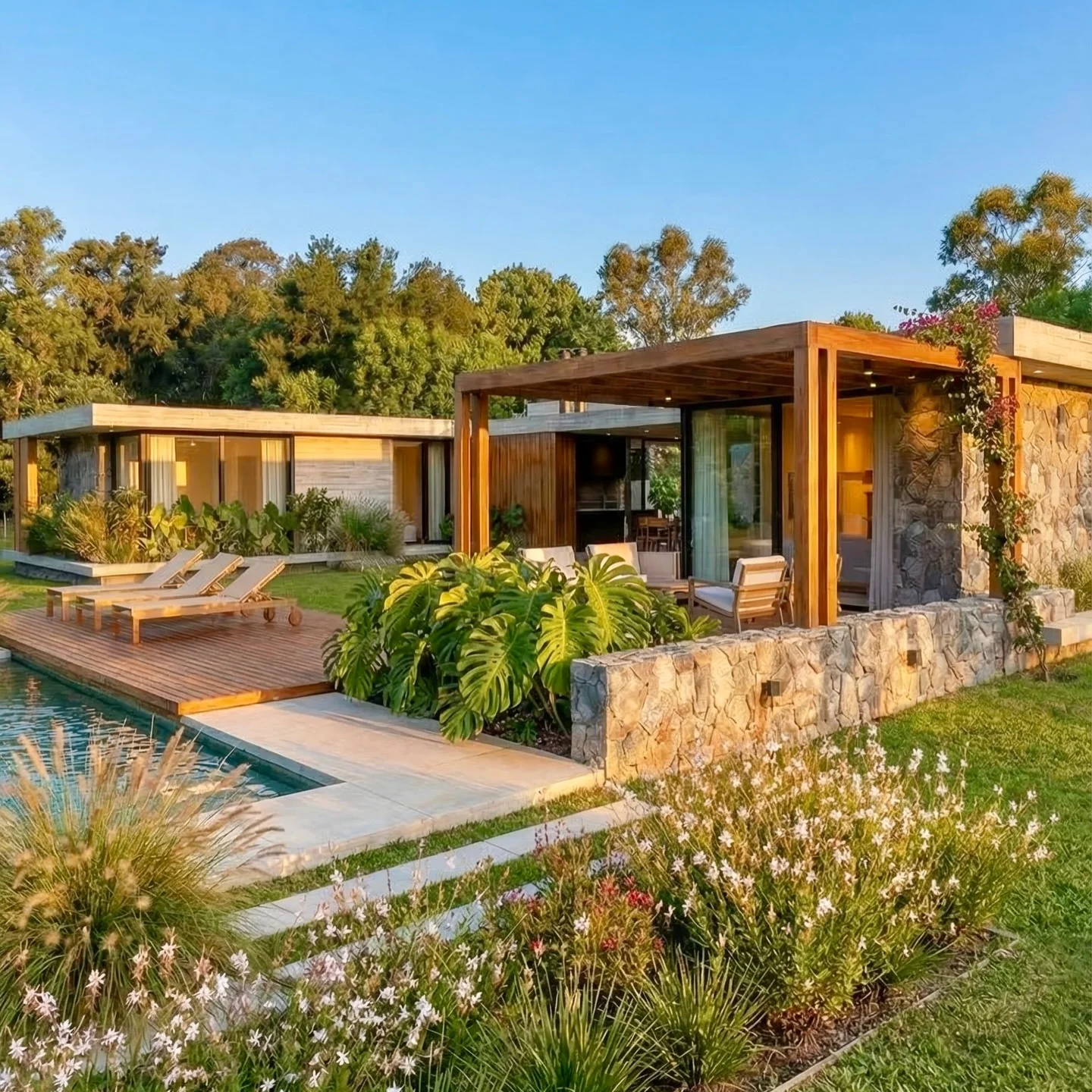 4 Bedroom U-Shaped Bungalow