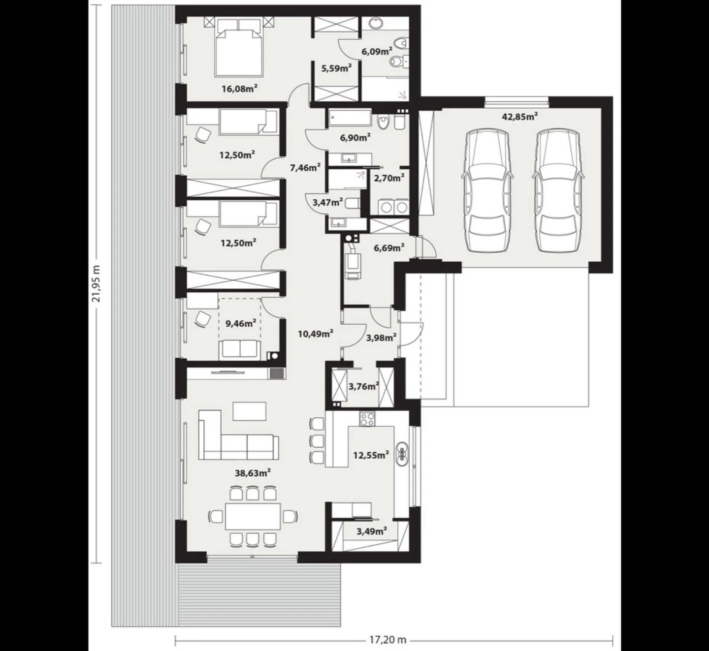 Modern Minimalist Gable Home - Image 5