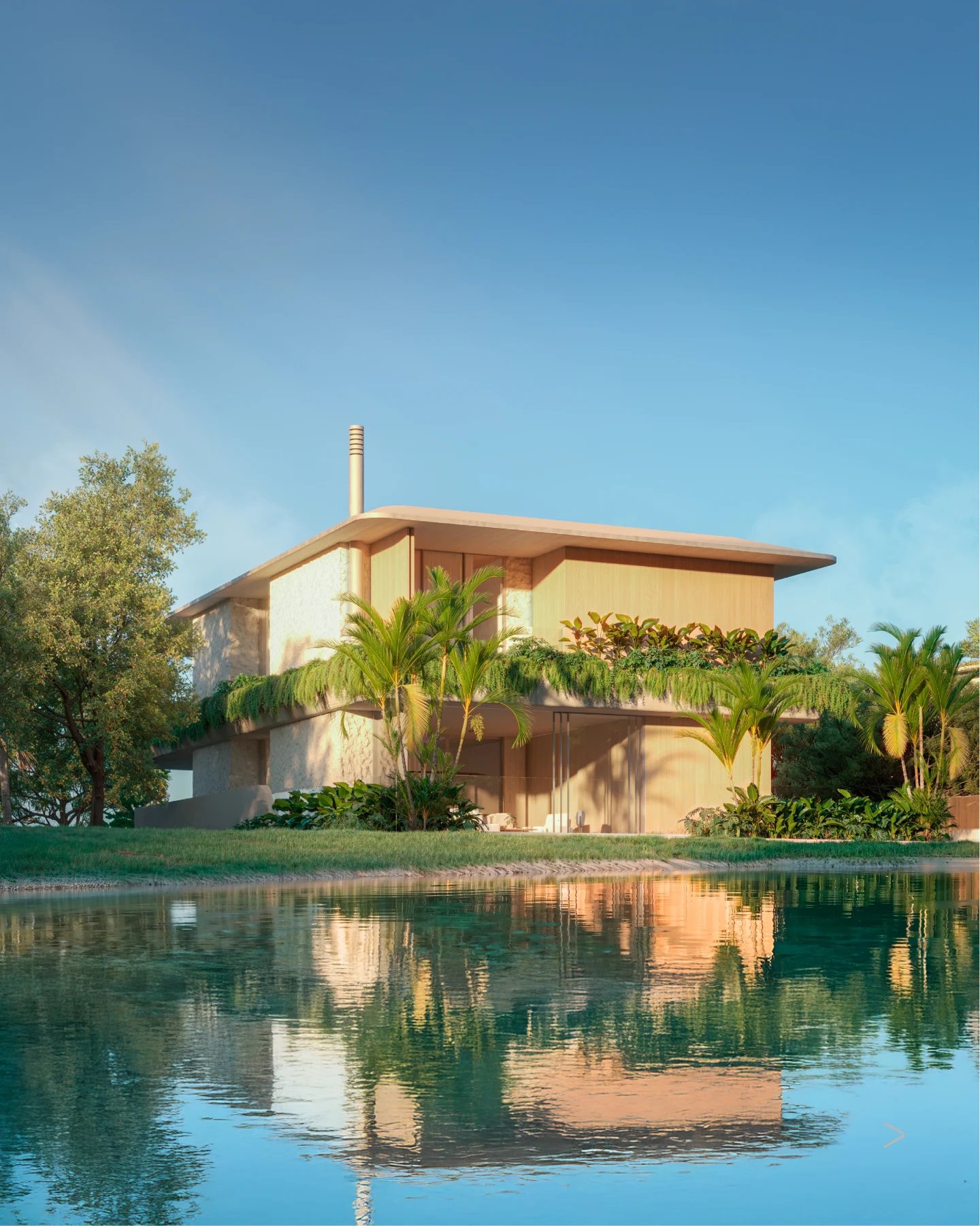 Minimalist Floating Villa - Image 3