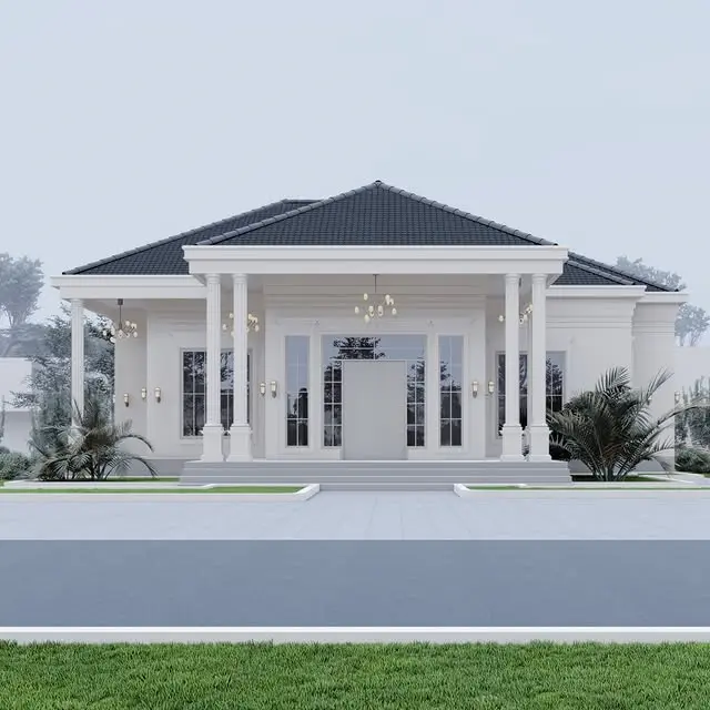 Executive 3-Bedroom Modern Neoclassical Bungalow