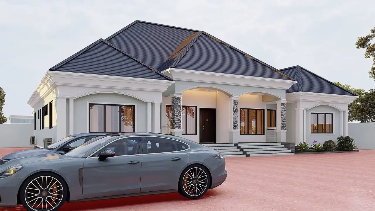 Stunning 4-Bedroom Modern Bungalow - Image 2