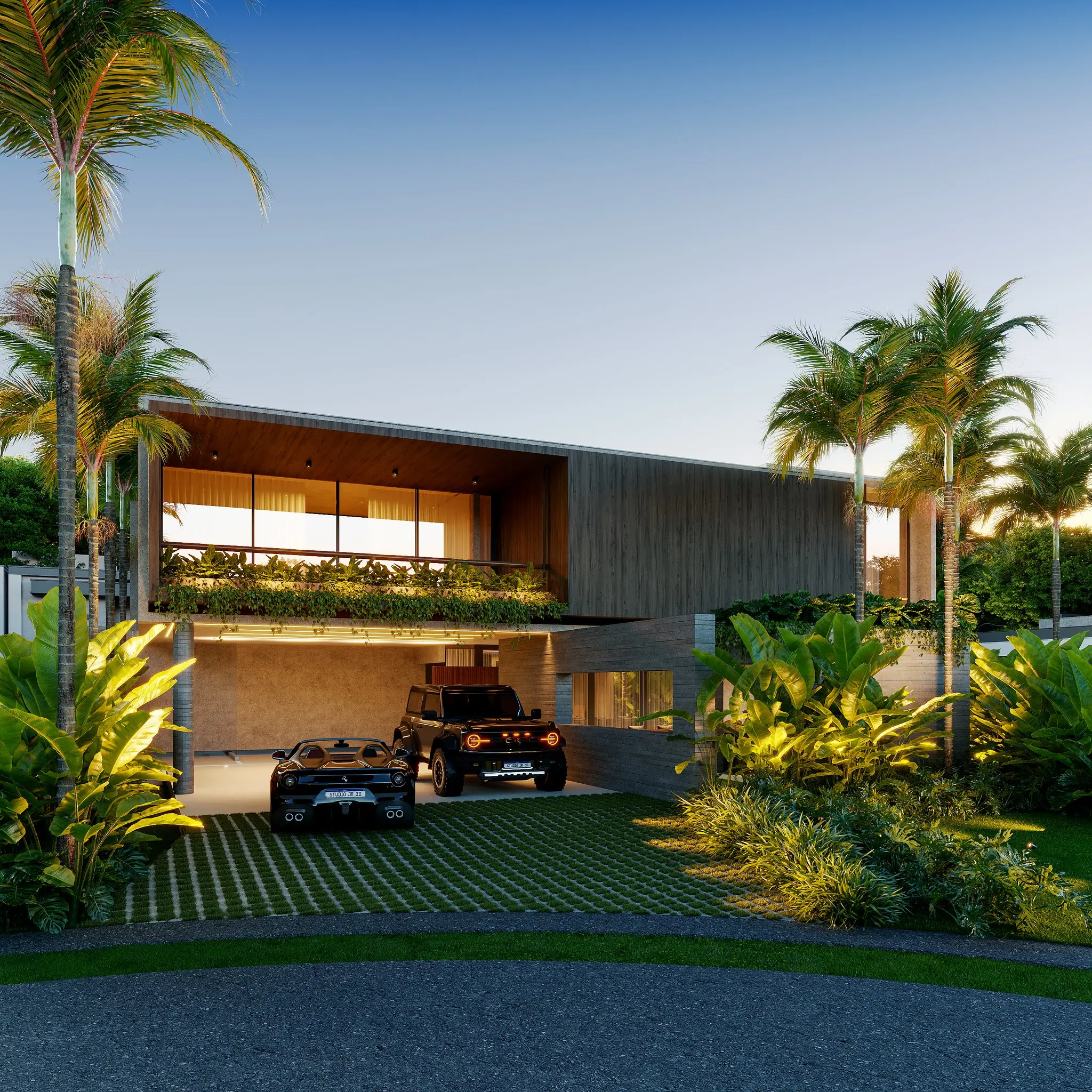 Eco-Luxury 5-Bedroom Masterpiece with Indoor Waterfall & Lush Gardens - Image 2