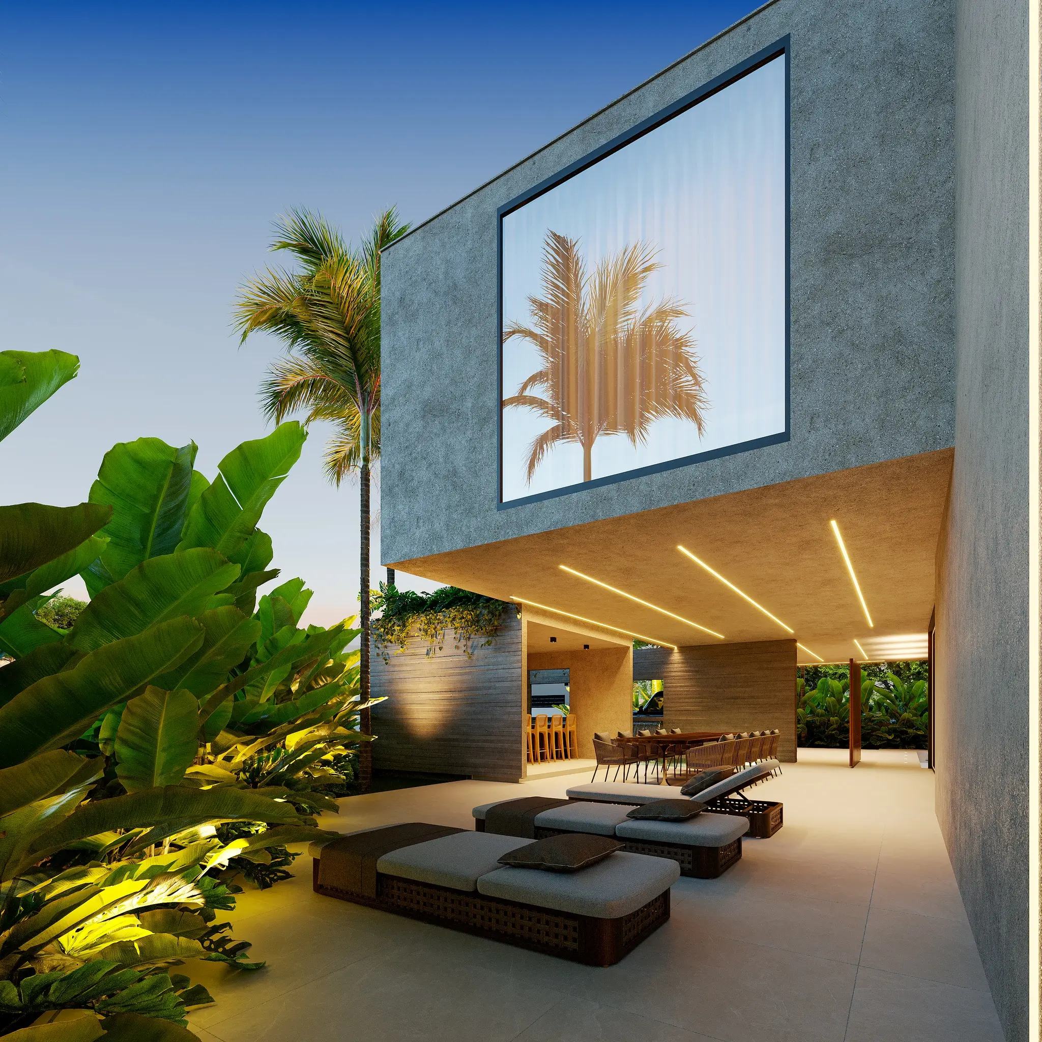 Eco-Luxury 5-Bedroom Masterpiece with Indoor Waterfall & Lush Gardens - Image 4