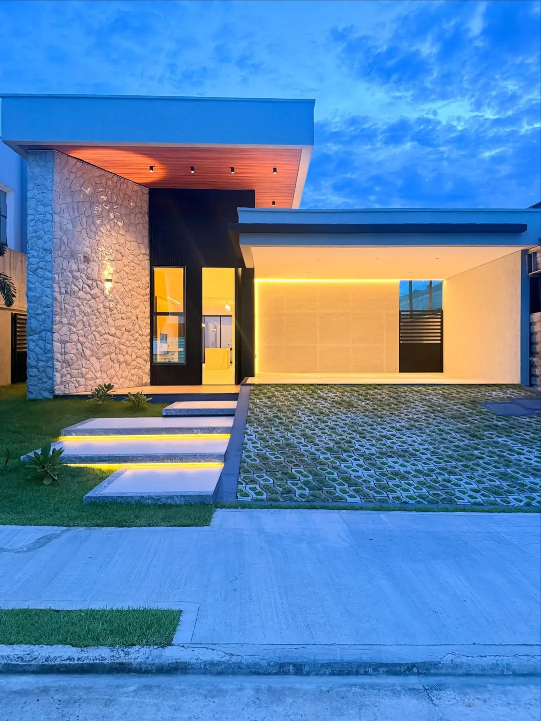 Ultra-Modern 3-Bedroom Executive Bungalow with Designer Lighting