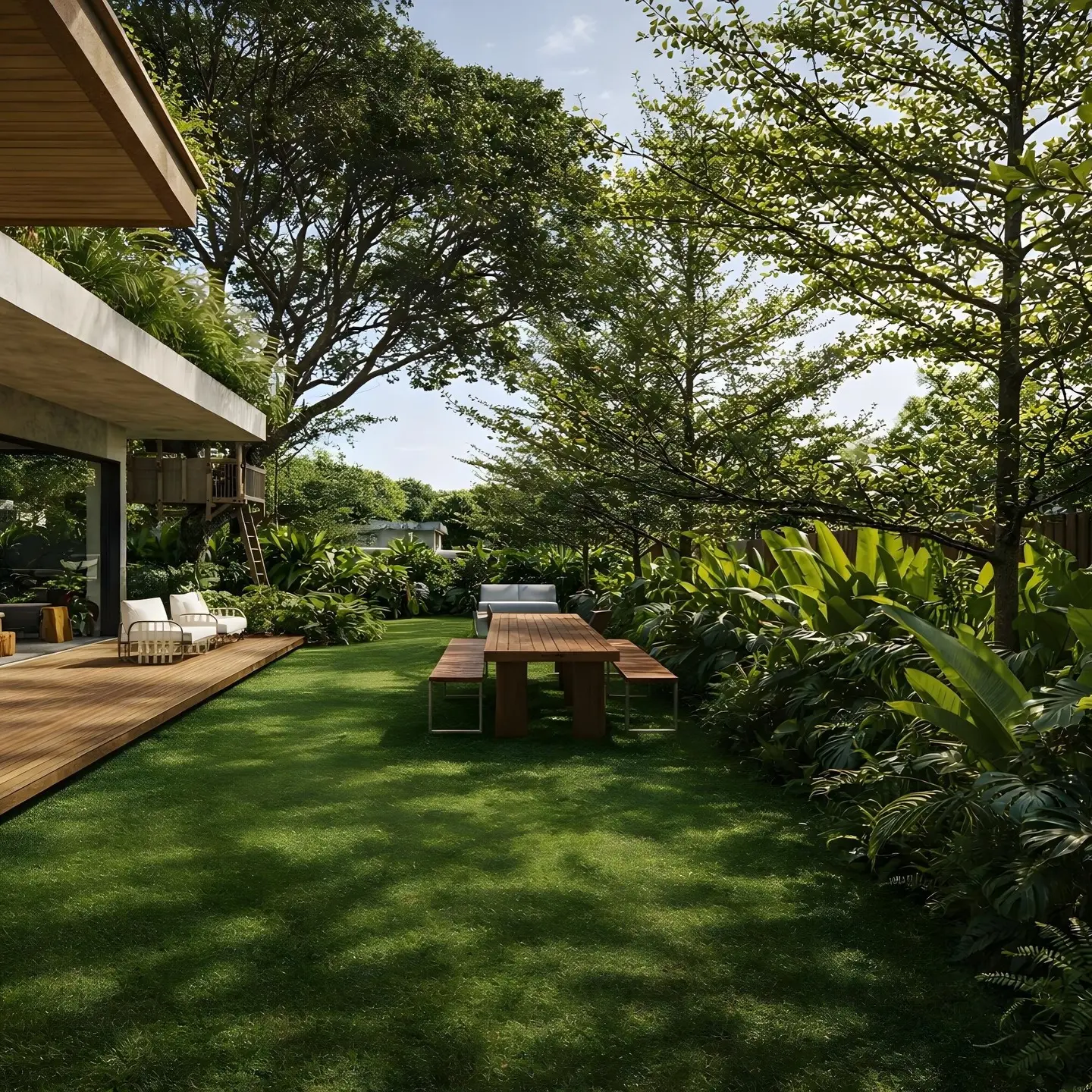 5-Bedroom Eco-Luxury Duplex with Tropical Gardens - Image 4