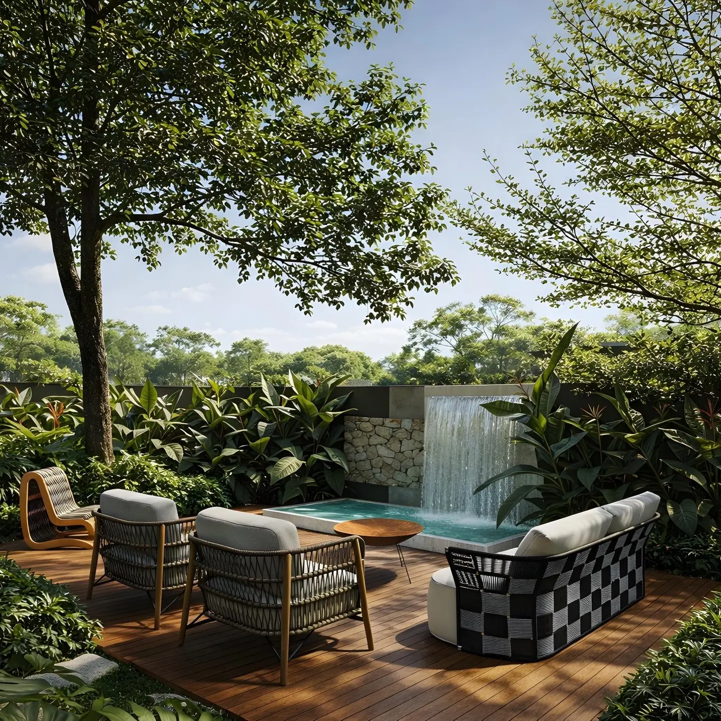 5-Bedroom Eco-Luxury Duplex with Tropical Gardens - Image 5
