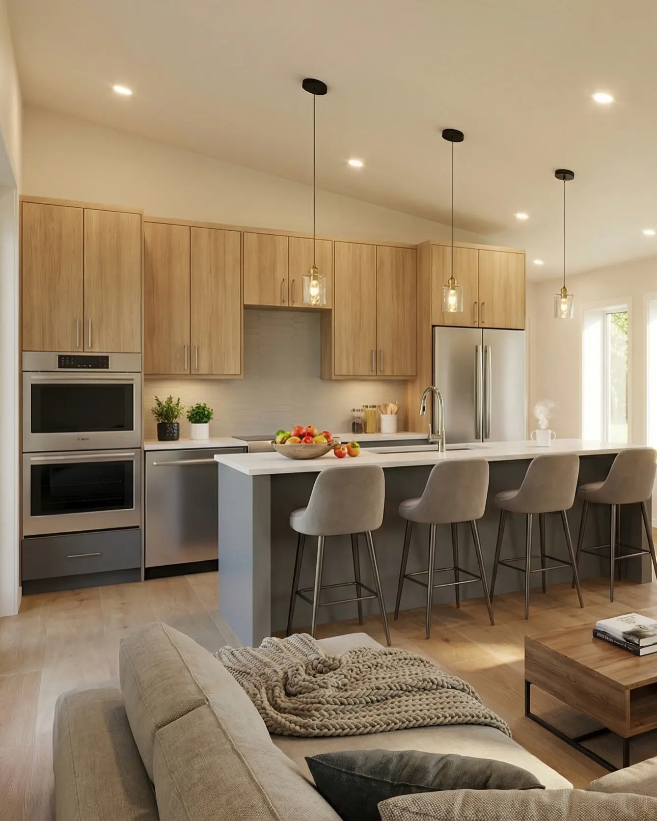 2-Bedroom Black Cabin with Designer Wood Finishes - Image 5