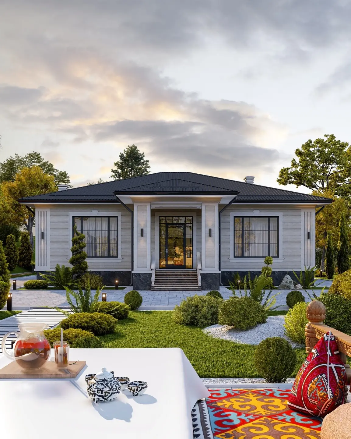 4-Bedroom Bungalow Retirement Haven with Boys Quarters