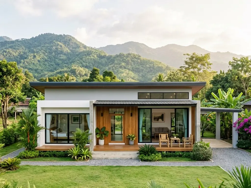 2-Bedroom Minimalist Bungalow – Peaceful Nature Retreat - Image 3