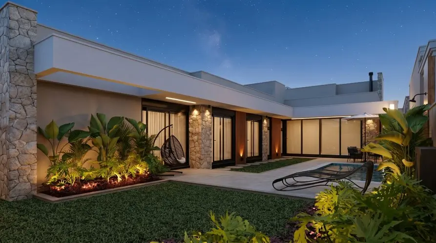 4-Bedroom Duplex featuring Premium Lighting & Designer Carport - Image 2