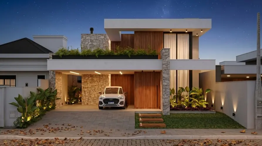 4-Bedroom Duplex featuring Premium Lighting & Designer Carport - Image 3