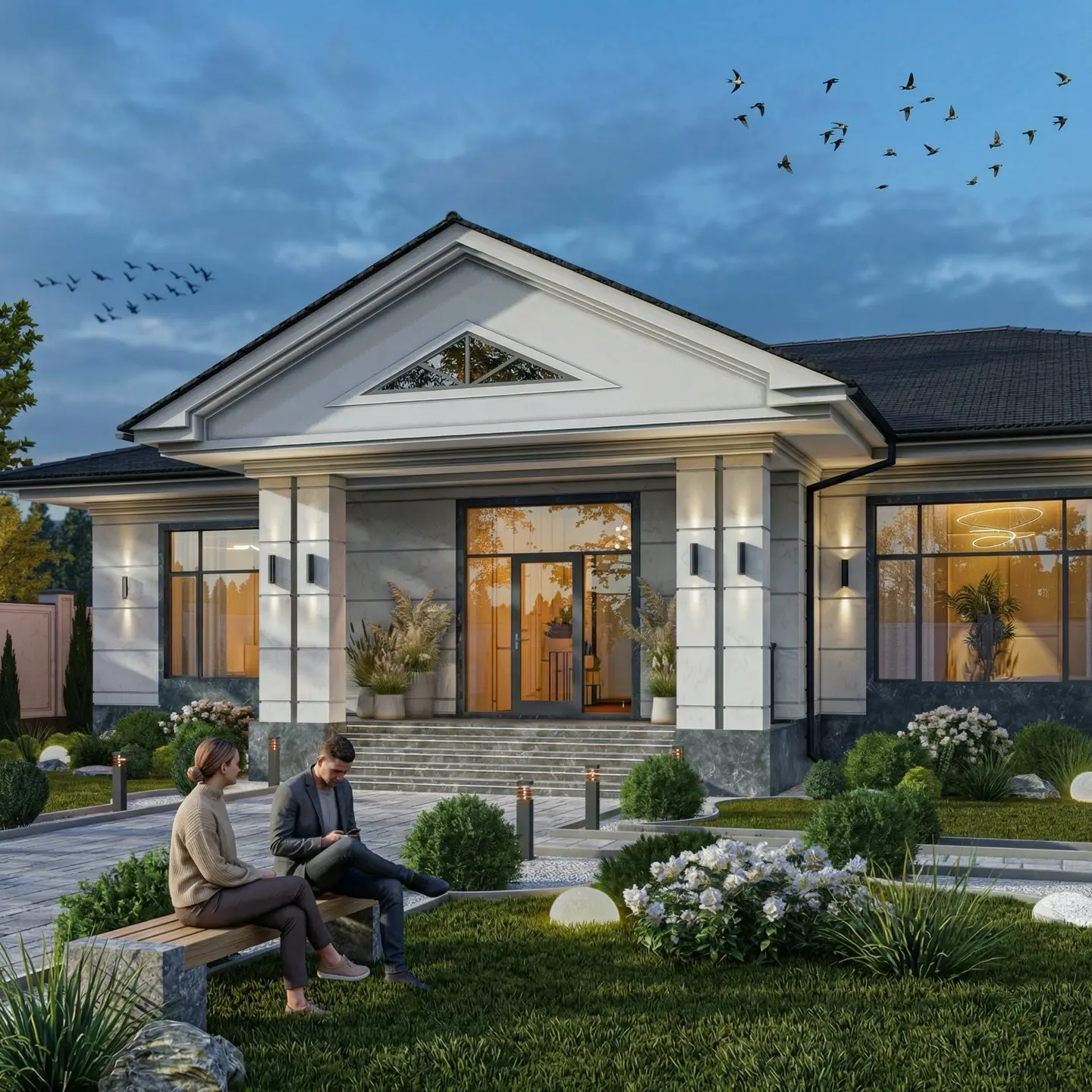 Exquisite 3-Bedroom  Bungalow – Modern Elegance with Designer Lighting - Image 3
