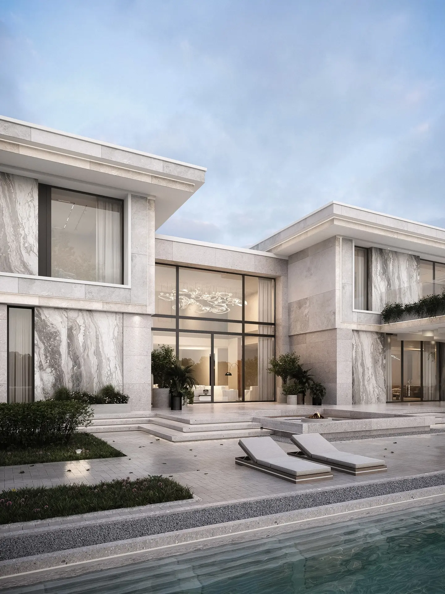 6-Bedroom Architectural Marvel with Lush Gardens & Infinity Pool - Image 4