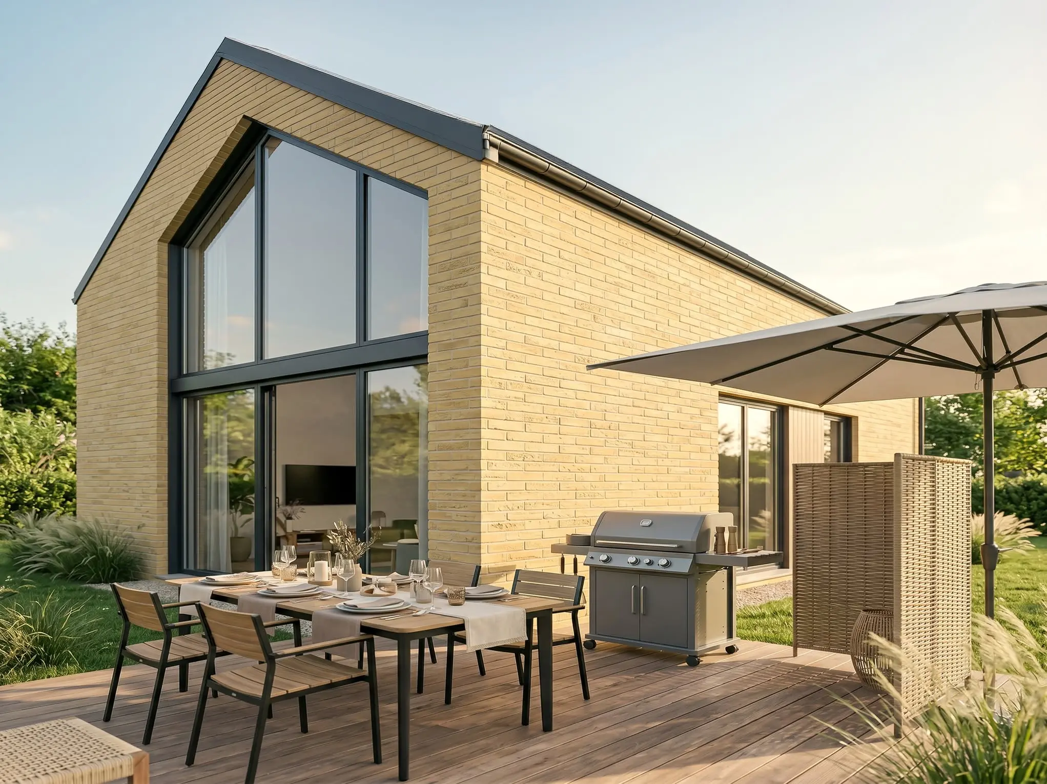 2-Bedroom Family Cabin with Expansive Glass & Outdoor Patio - Image 3