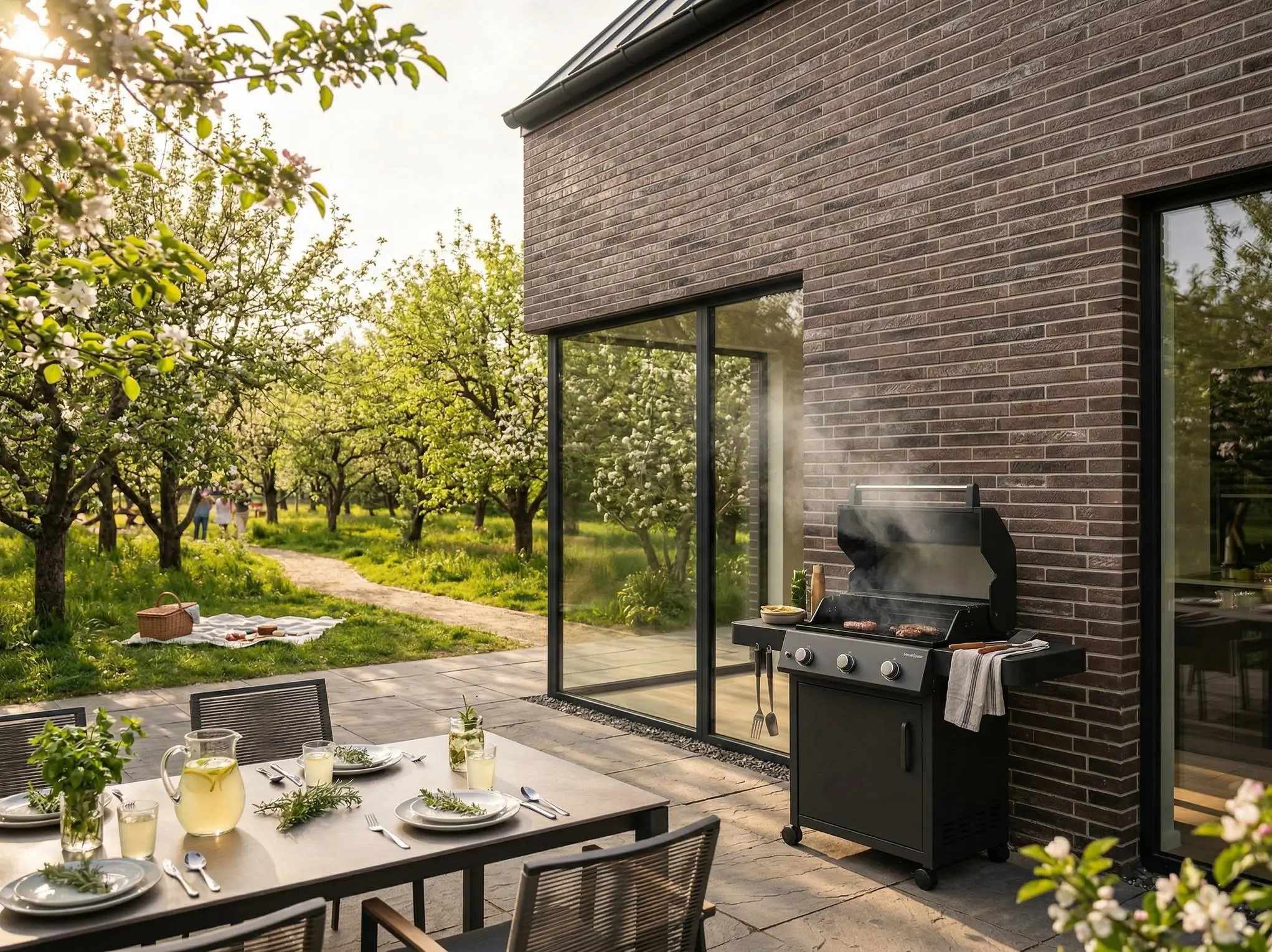 2-Bedroom Family Cabin with Expansive Glass & Outdoor Patio - Image 5