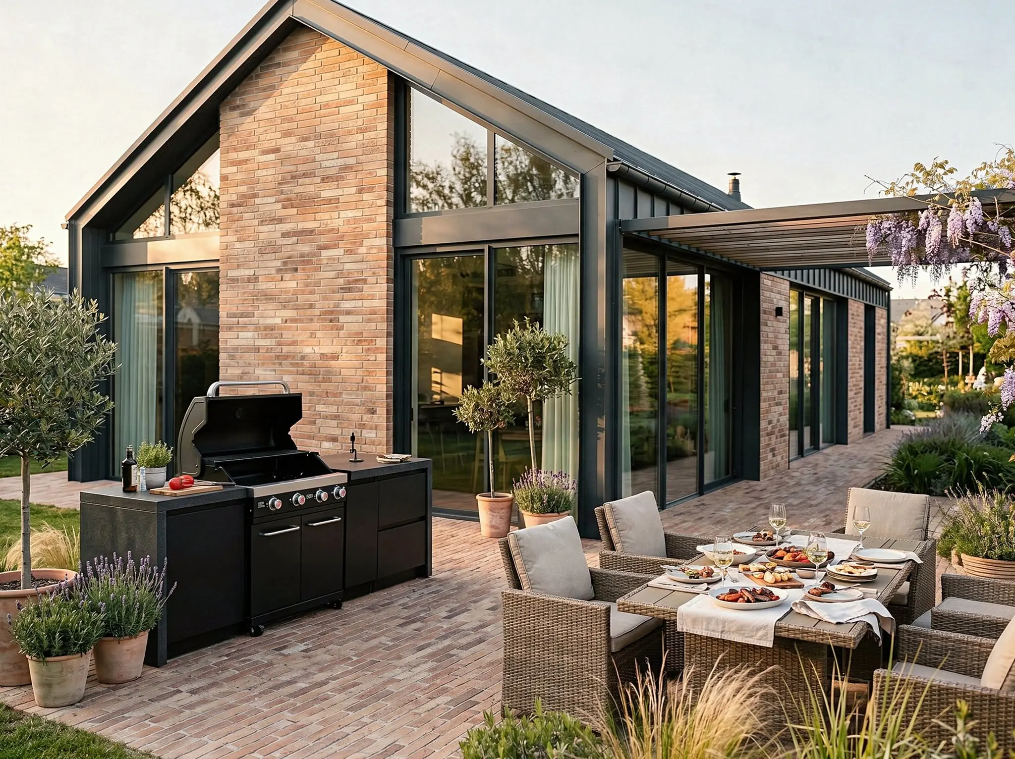 2-Bedroom Family Cabin with Expansive Glass & Outdoor Patio - Image 8