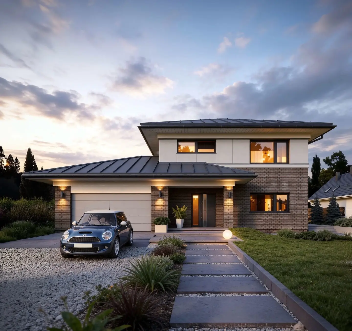 4-Bedroom Executive Duplex with Luxury Firepit & Sun Deck