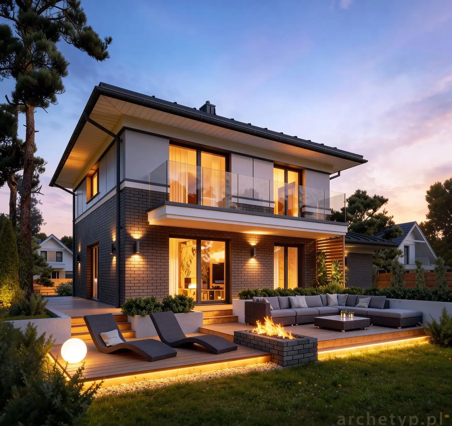 4-Bedroom Executive Duplex with Luxury Firepit & Sun Deck - Image 2