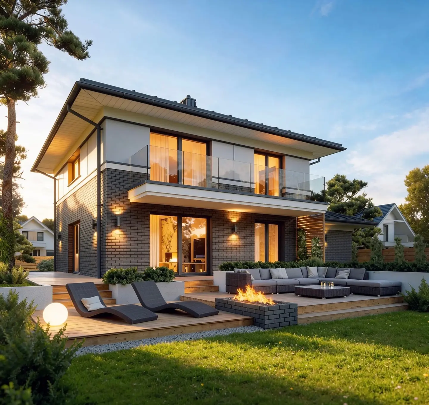 4-Bedroom Executive Duplex with Luxury Firepit & Sun Deck - Image 3