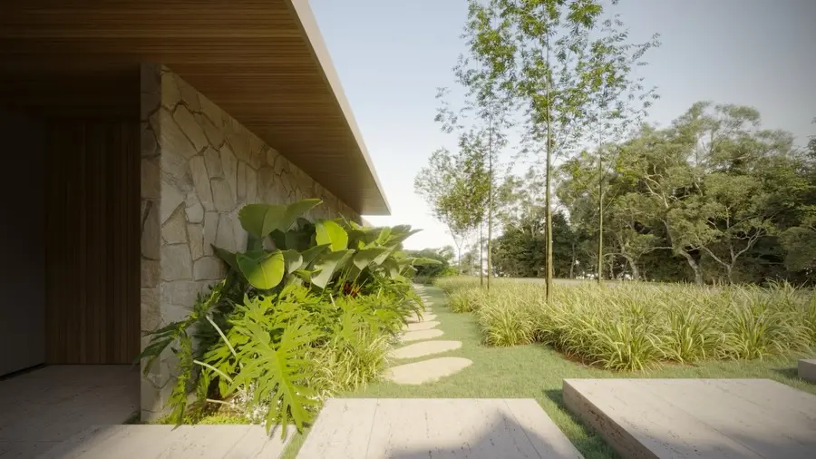 Luxury 4-Bedroom Zen Duplex with Signature Stone Facade & Garden - Image 3