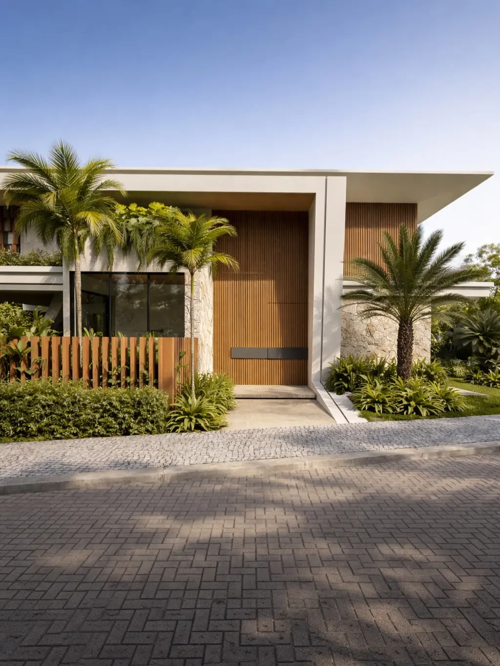 Luxury 5-Bedroom Eco-Triplex with Signature Stone & Timber Design - Image 2