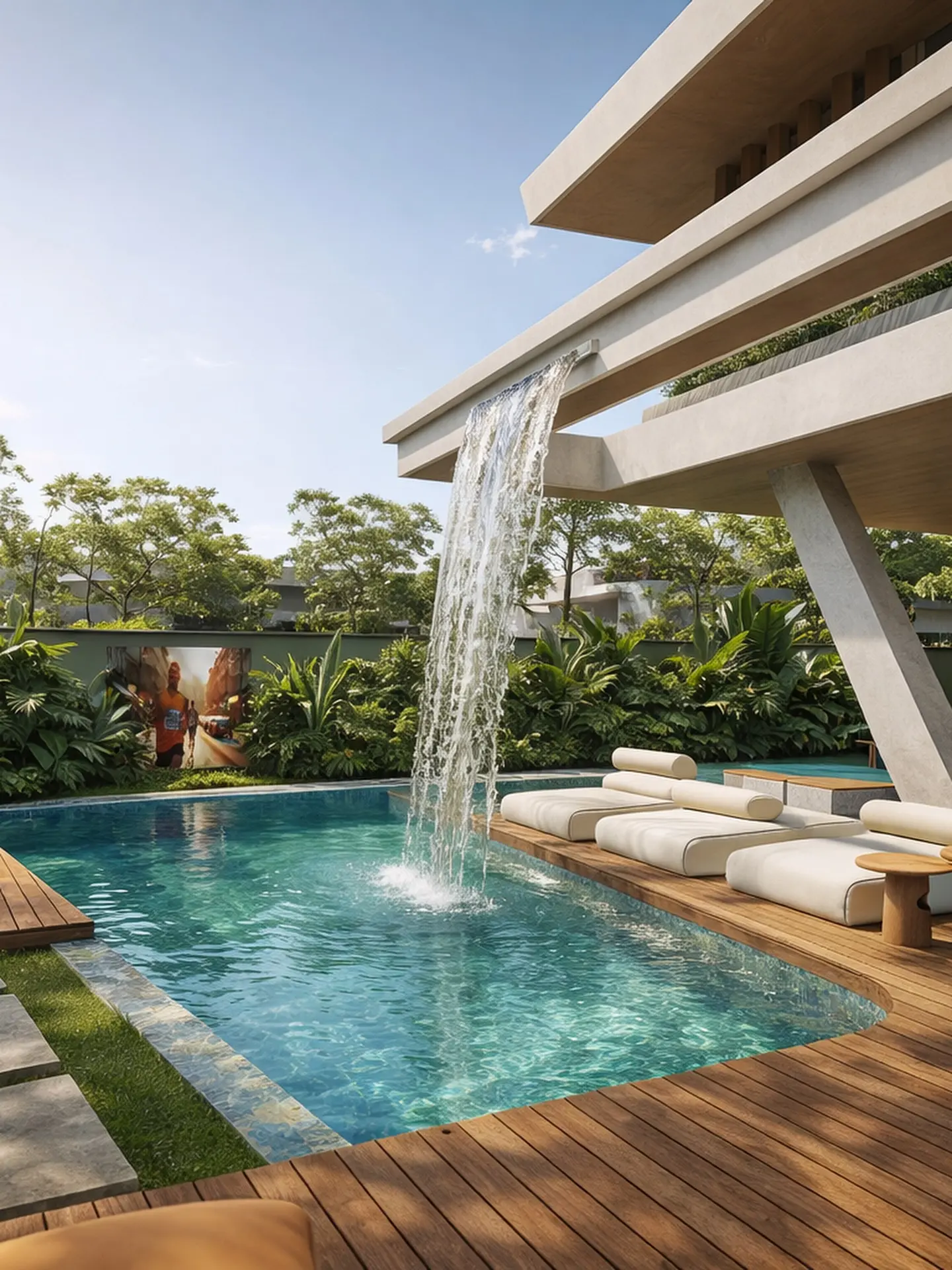 Luxury 5-Bedroom Eco-Triplex with Signature Stone & Timber Design - Image 8