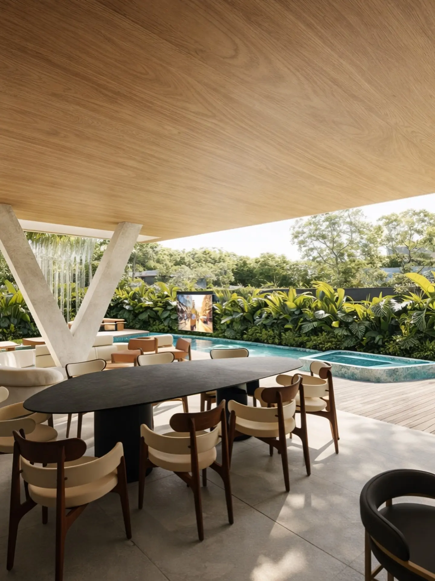 Luxury 5-Bedroom Eco-Triplex with Signature Stone & Timber Design - Image 9