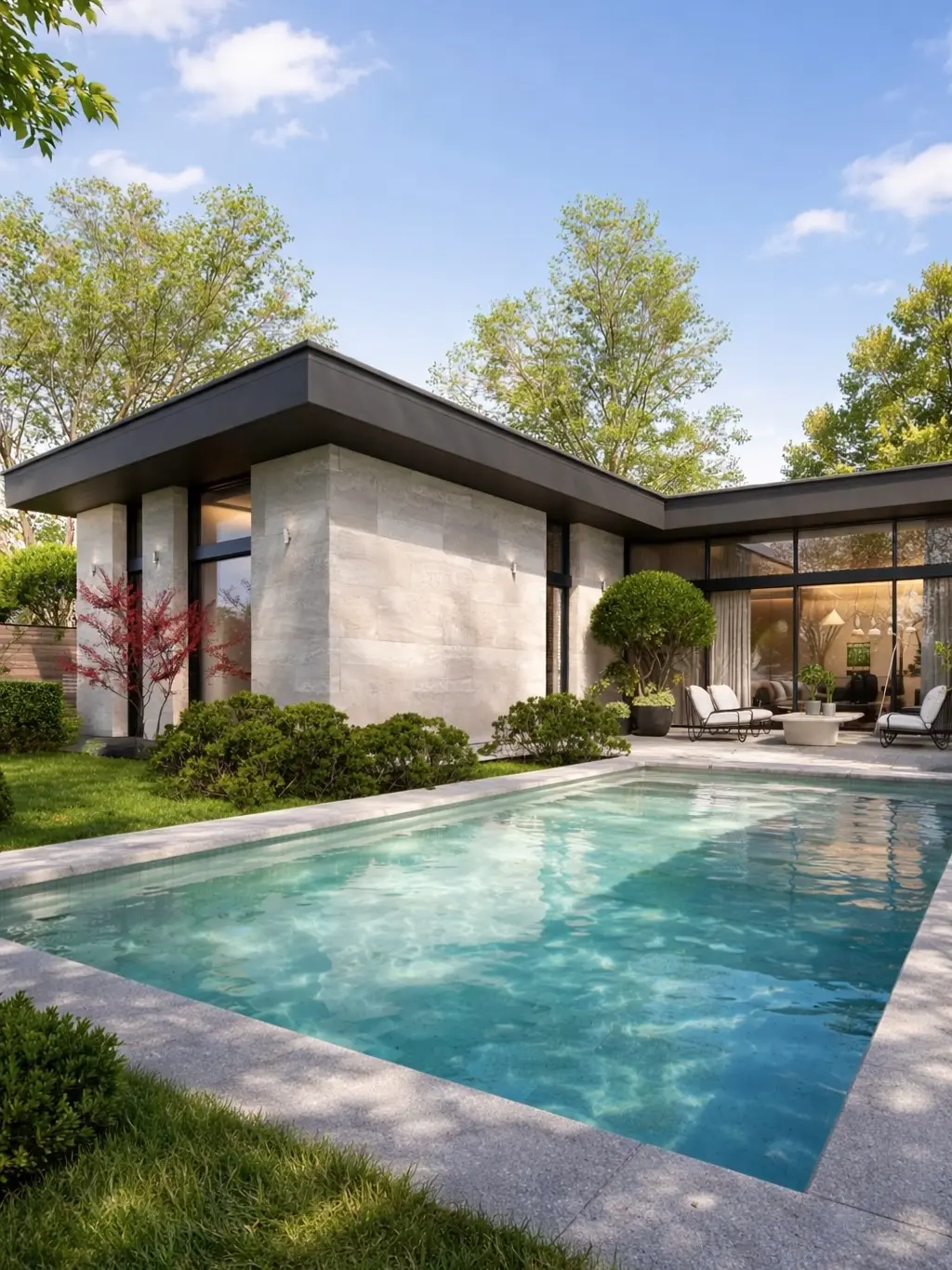 3-Bedroom Family Retreat with Floor-to-Ceiling Glass Walls - Image 3
