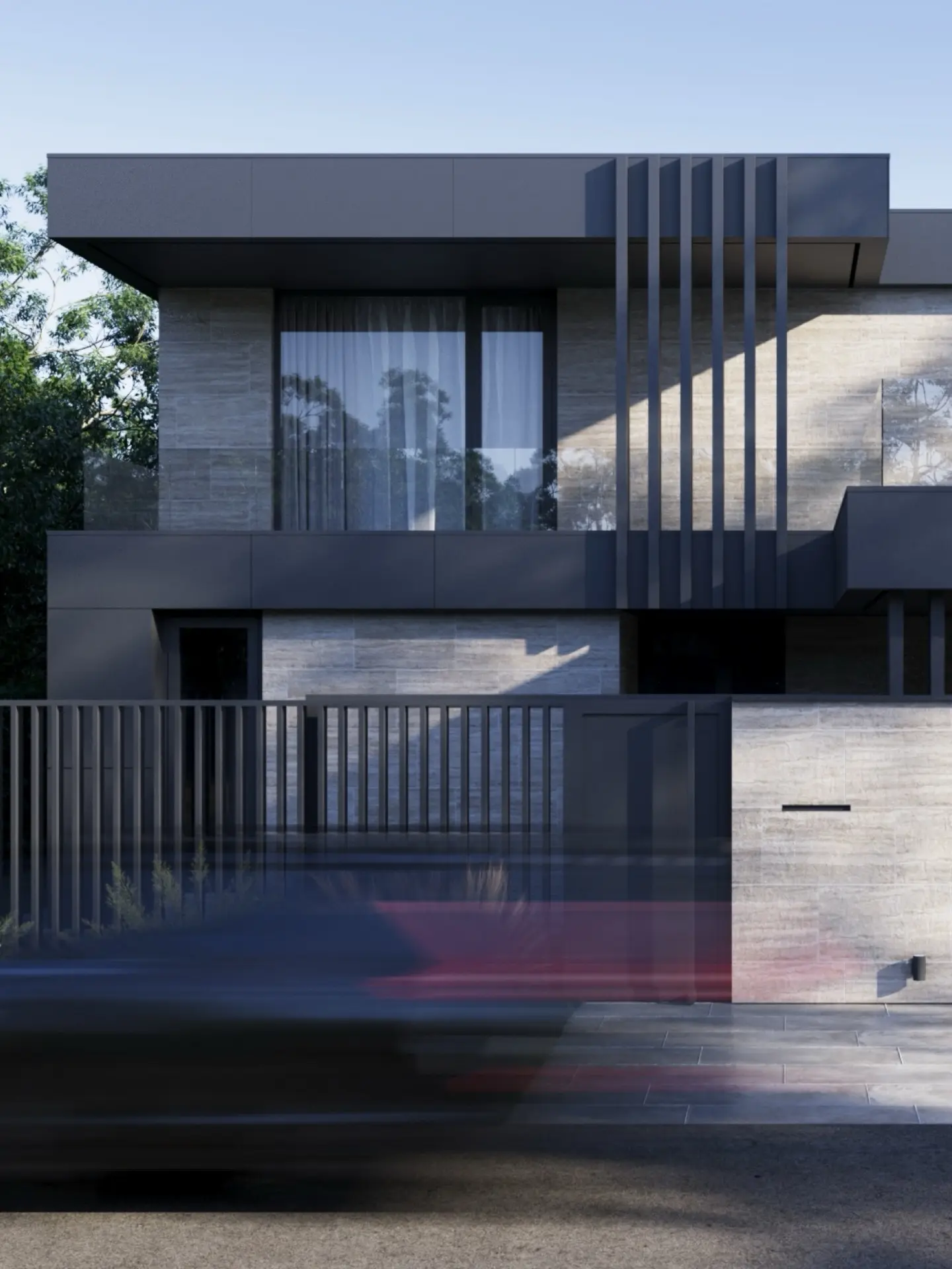 4-Bedroom Duplex with Private Terrace & Sleek Stone Finish - Image 3