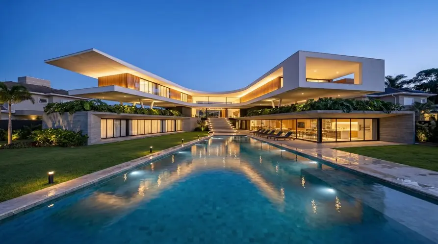 8-Bedroom Palatial Triplex with Olympic-Size Infinity Pool